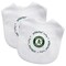 Baby Fanatic Officially Licensed Unisex Baby Bibs 2 Pack - MLB Oakland Athletics